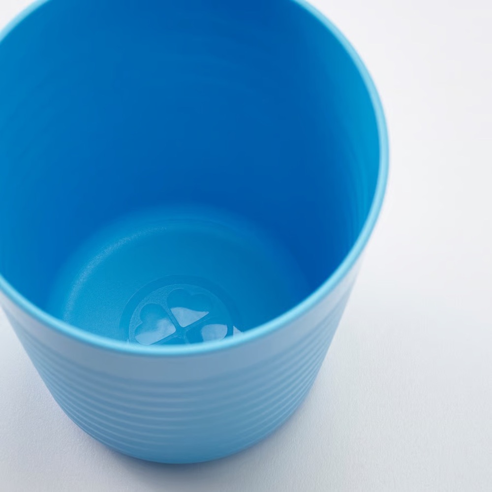 2 Pack Colorful Plastic Cup Set - Multicolor Stackable Tumblers - Picture 3 of 3